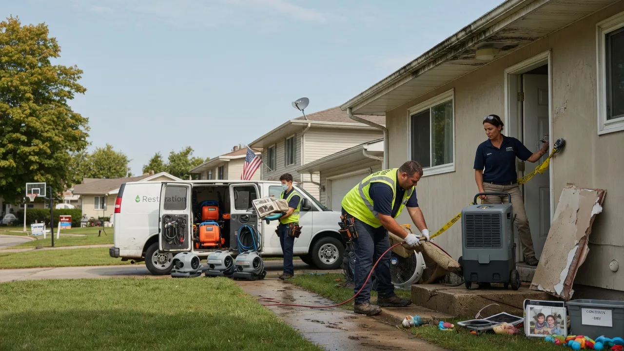 Water Damage Restoration in May, OK near me